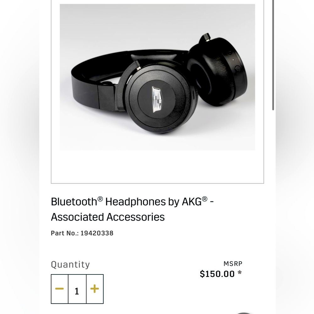 Brand new Bluetooth® Headphones by AKG® - Associated Accessories